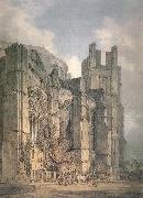J.M.W. Turner St. Anselm-s Chapel with part of Thomas-a-Becket-s Crown,Canterbury oil painting artist